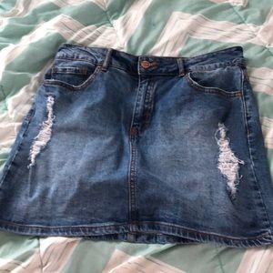 Jean skirt